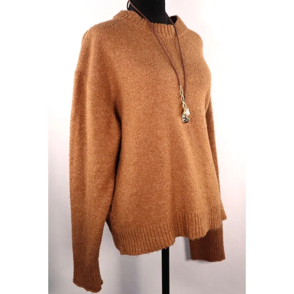 American Eagle Women's Brown Knit‎ Sweater Size Medium